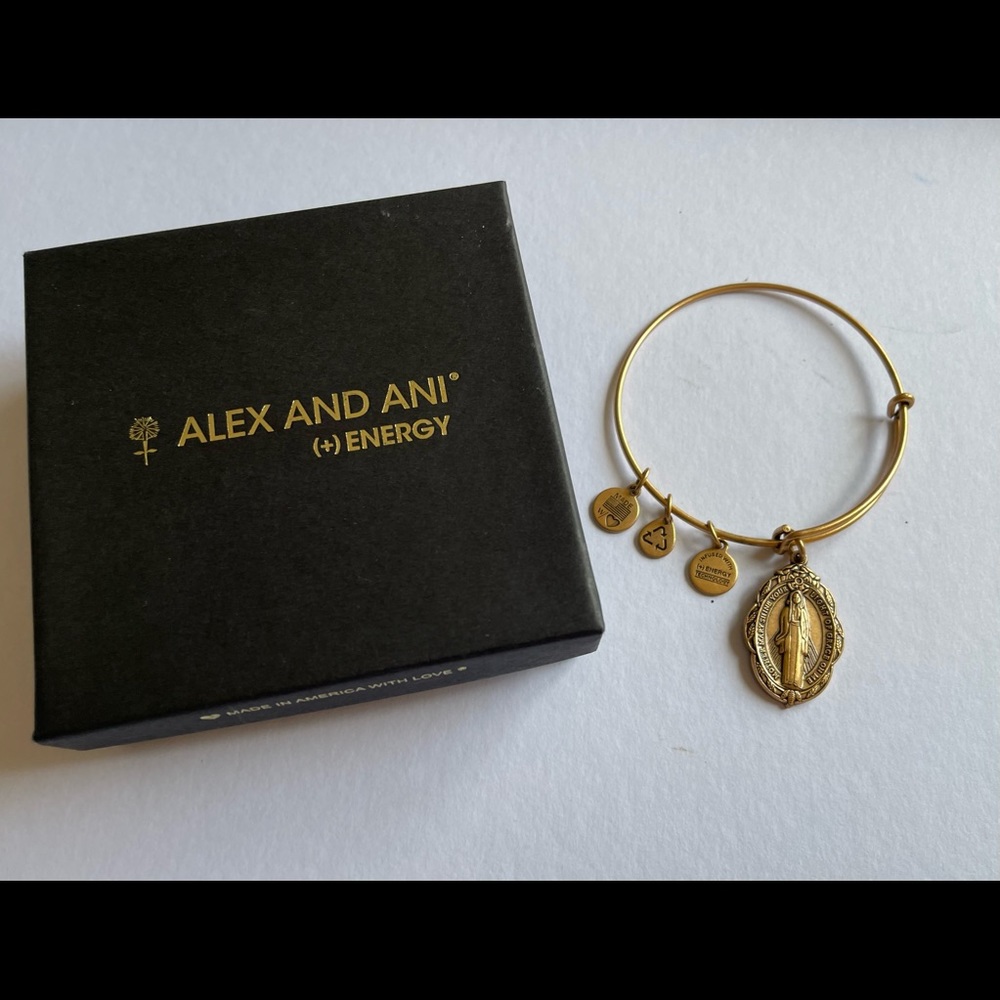 Alex & Ani Mother Mary bracelet